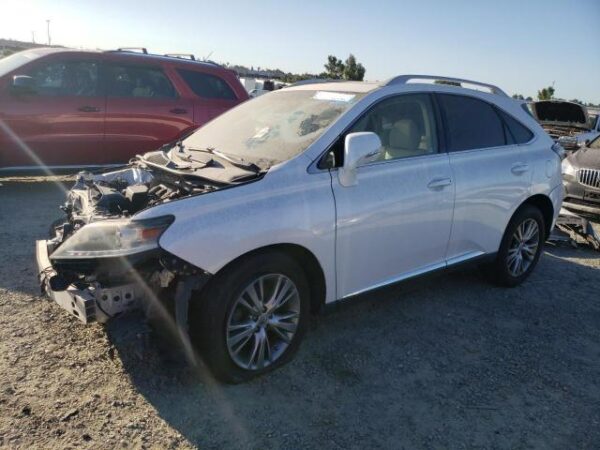 LEXUS RX350 2013 White — 2T2BK1BA3DC219105