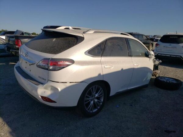 LEXUS RX350 2013 White — 2T2BK1BA3DC219105