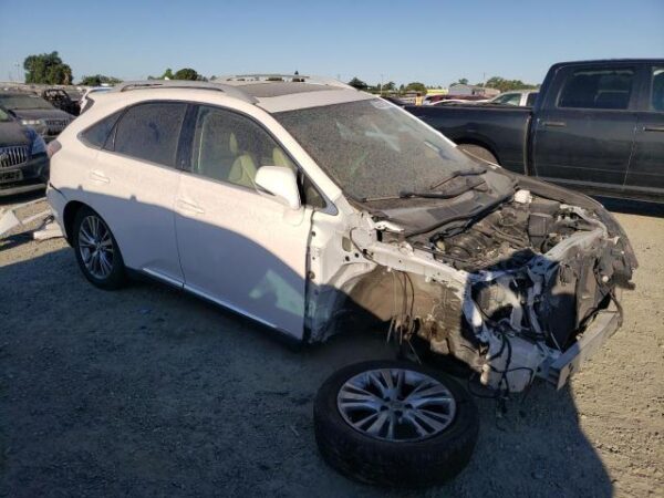 LEXUS RX350 2013 White — 2T2BK1BA3DC219105
