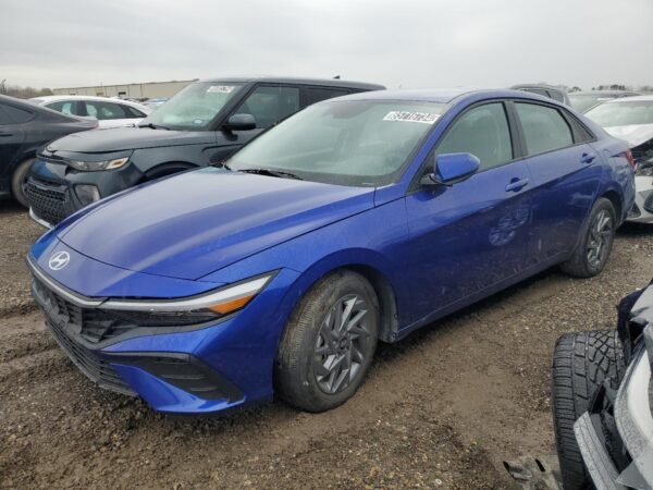 HYUNDAI ELANTRA BLUE - KMHLM4DG0RU691533