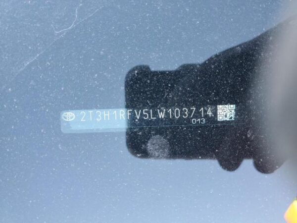 Toyota RAV4 2020 - 2T3H1RFV5LW103714