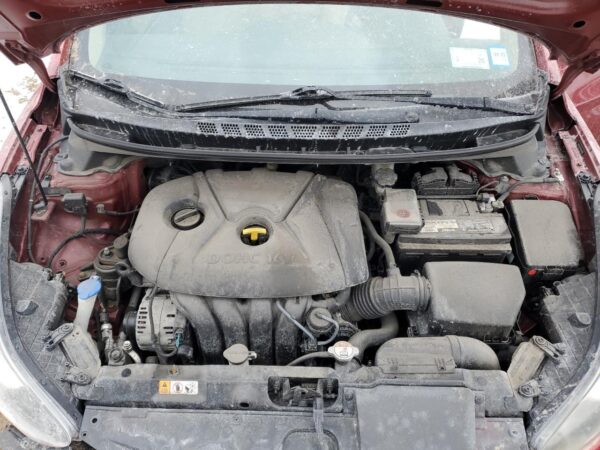 HYUNDAI ELANTRA RED - 5NPDH4AEXDH448881