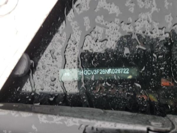 Honda Accord 2022 - 1HGCV3F26NA028722