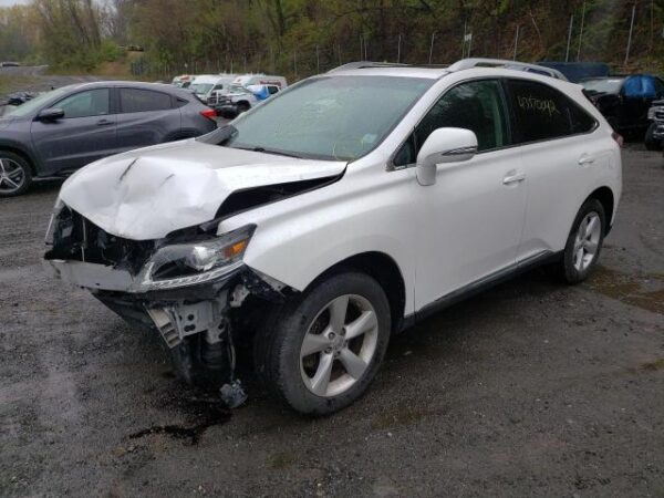 2015 Lexus RX350 White - 2T2BK1BAXFC306082