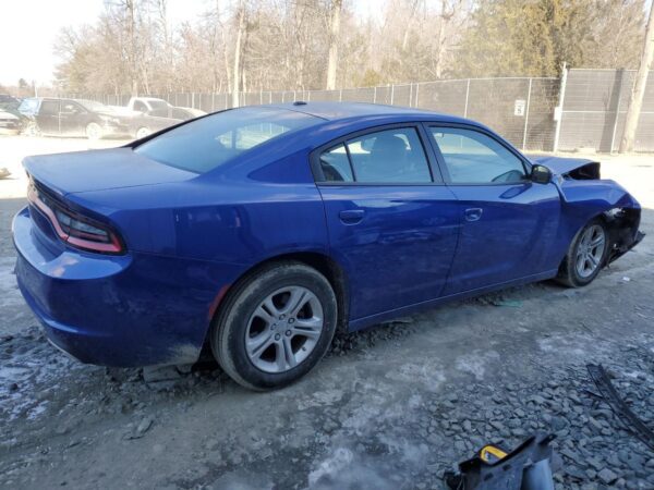 DODGE CHARGER BLUE - 2C3CDXBG7NH208095