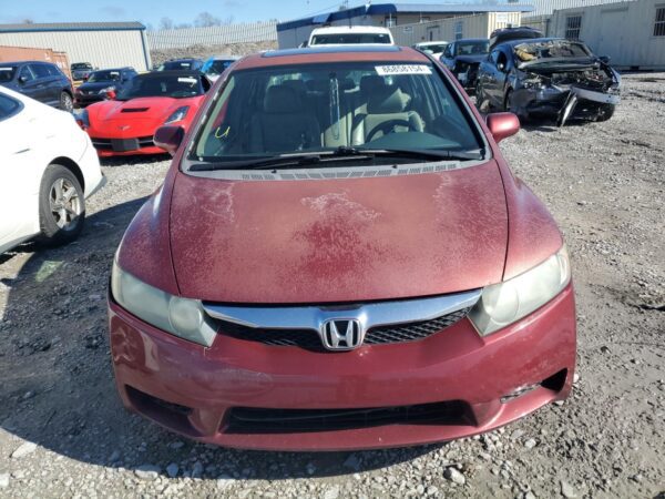 HONDA CIVIC BURGUNDY - 2HGFA16999H350448
