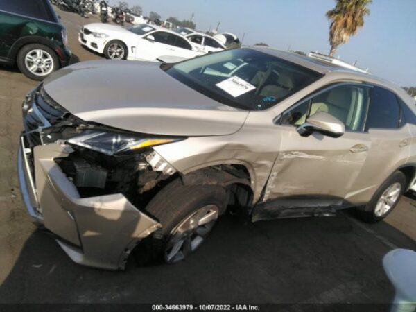 LEXUS RX350 Champagne 2017 3.5L- 2T2ZZMCAXHC047199
