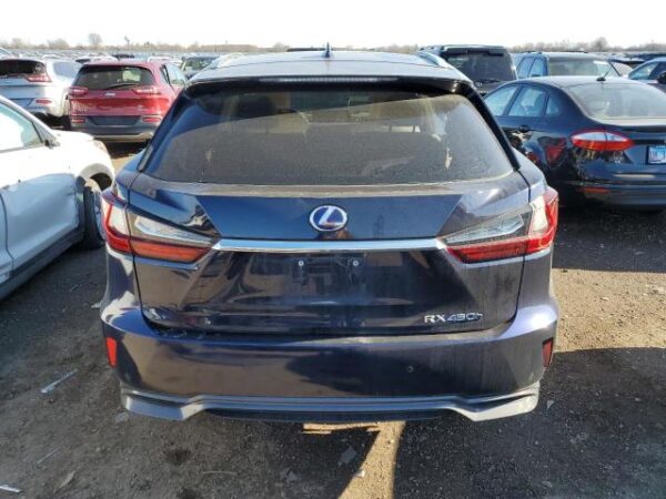 Lexus Rx 450h 2018 BLUE 3.5L — 2T2BGMCA9JC029063