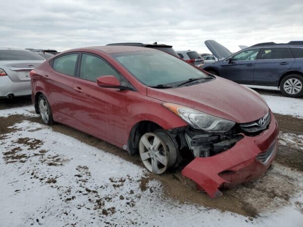 HYUNDAI ELANTRA RED - 5NPDH4AEXDH448881