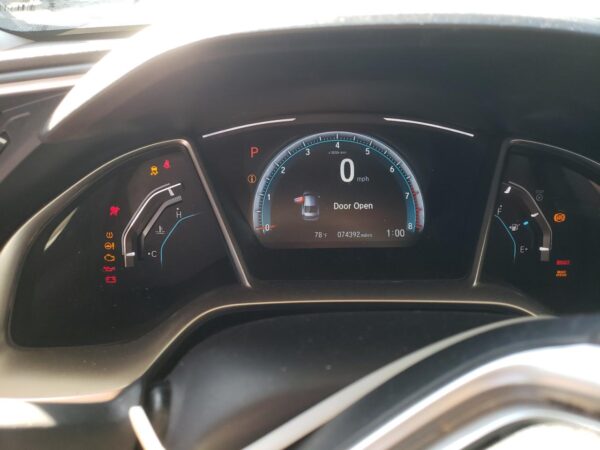 HONDA CIVIC GRAY - 19XFC2F78HE215291
