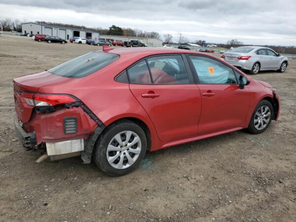 TOYOTA COROLLA RED - 5YFEPRAE3LP131451