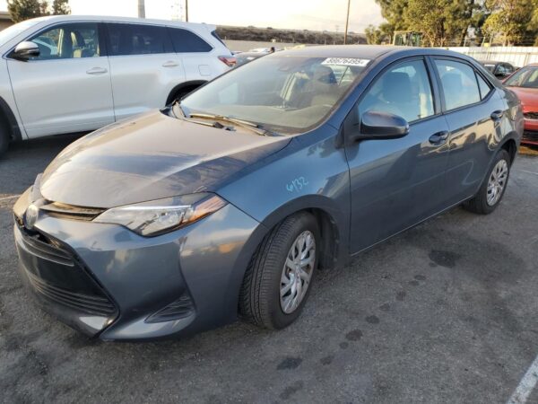 TOYOTA COROLLA BLUE - 2T1BURHEXKC243342