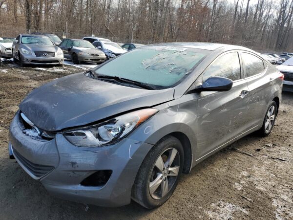 HYUNDAI ELANTRA GRAY - 5NPDH4AE5DH161514