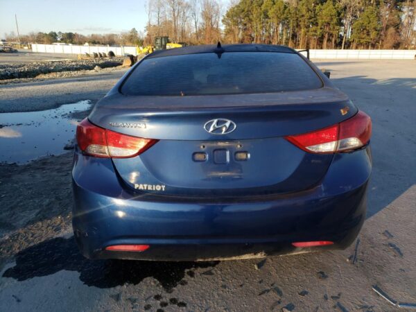 HYUNDAI ELANTRA BLUE - KMHDH4AE7DU591837