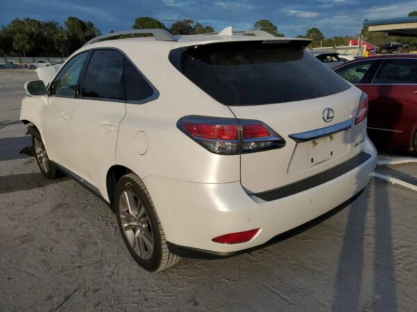 LEXUS RX350 Base 2015 White — 2T2ZK1BA5FC167591