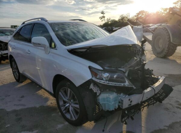 LEXUS RX350 Base 2015 White — 2T2ZK1BA5FC167591
