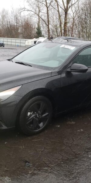 HYUNDAI ELANTRA BLACK - KMHLM4AG3MU198961