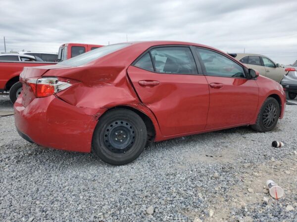 TOYOTA COROLLA RED - 5YFBURHE2EP130232