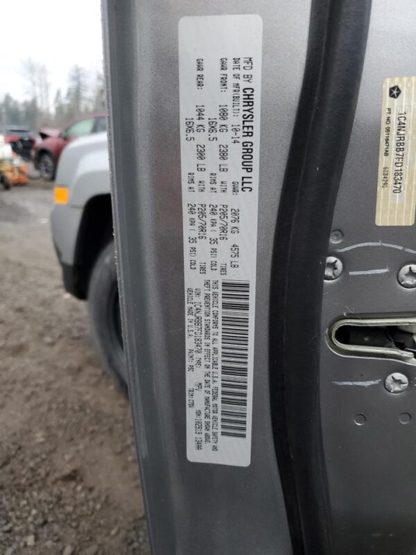 JEEP PATRIOT GRAY - 1C4NJRBB7FD183470