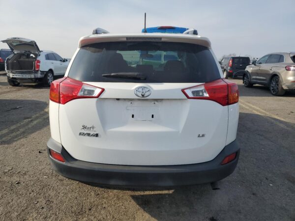 TOYOTA RAV4 WHITE - JTMZFREV6D5008840