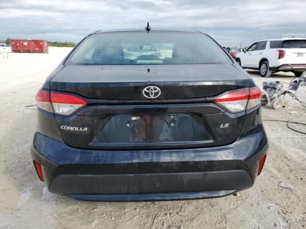 TOYOTA COROLLA BLACK - 5YFEPMAE7NP351066