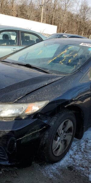 HONDA CIVIC BLACK - 19XFB2F54FE288270
