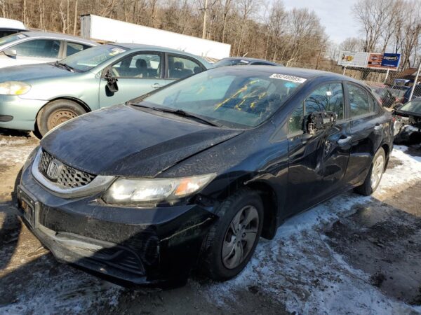 HONDA CIVIC BLACK - 19XFB2F54FE288270