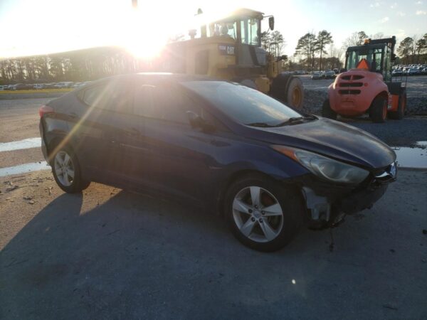 HYUNDAI ELANTRA BLUE - KMHDH4AE7DU591837