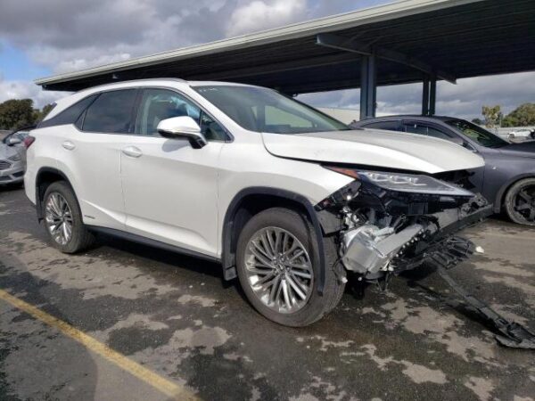 2022 Lexus RX450H White - JTJBGMCA902079976
