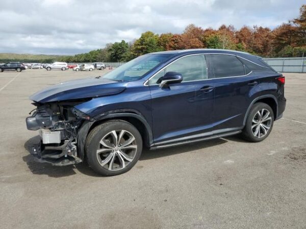 LEXUS RX350 BLUE 2016 3.5L — 2T2BGMCA7GC007345