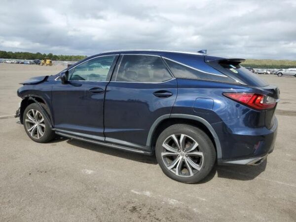 LEXUS RX350 BLUE 2016 3.5L — 2T2BGMCA7GC007345