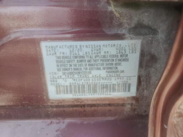 Nissan SENTRA 2021 - 3N1AB8CVXMY220166