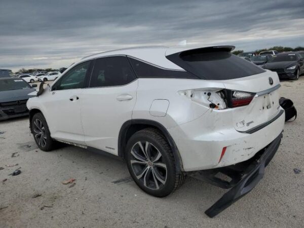 Lexus RX450H 2016 White - 2T2BGMCA8GC005393