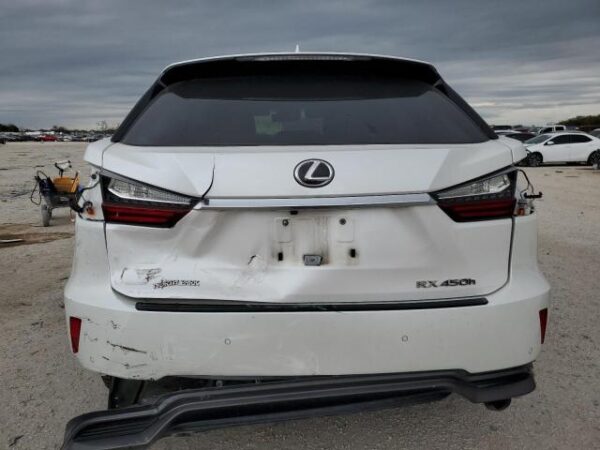 Lexus RX450H 2016 White - 2T2BGMCA8GC005393