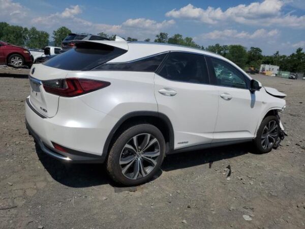 2022 LEXUS RX450 WHITE - 2T2HGMDAXNC093661