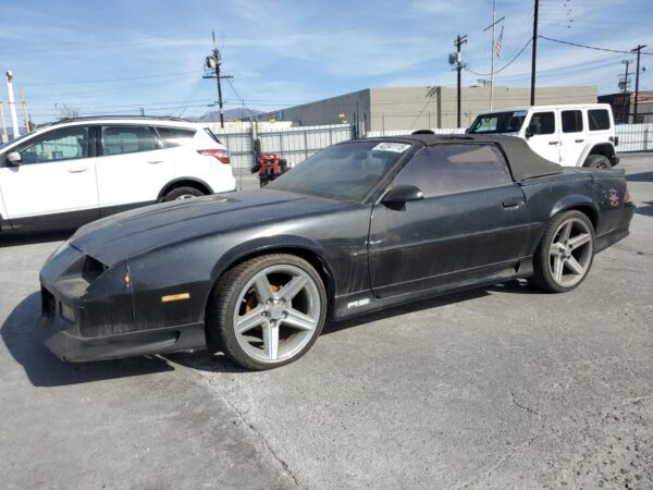 CHEVROLET CAMARO BLACK - 1G1FP33E7ML147394