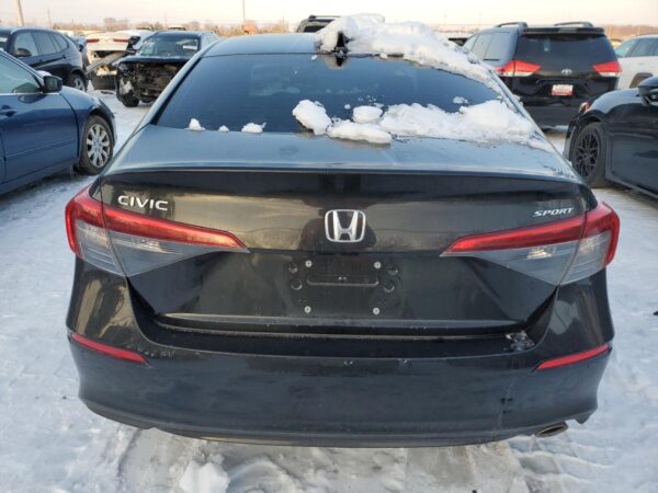 HONDA CIVIC BLACK - 2HGFE2F55NH593725