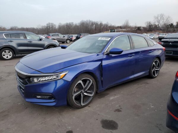 HONDA ACCORD BLUE - 1HGCV1F35KA006395