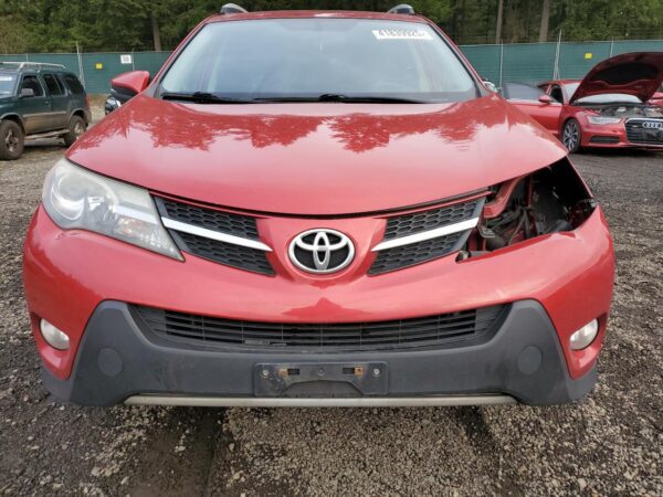 TOYOTA RAV4 RED - JTMRFREVXDD006868