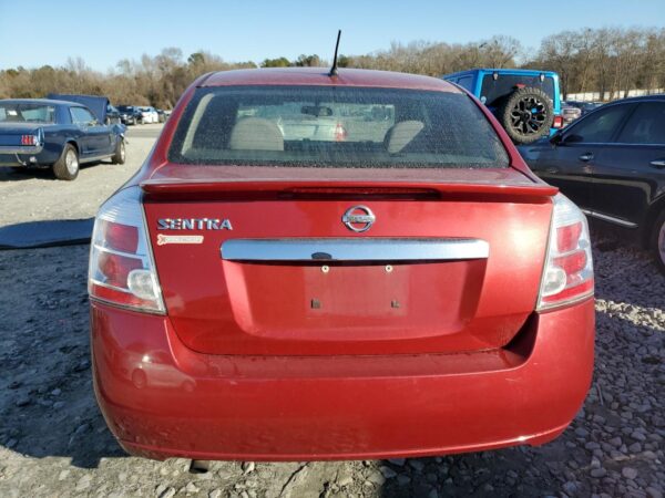 NISSAN SENTRA RED - 3N1AB6AP7BL659893