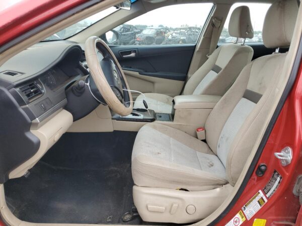 TOYOTA CAMRY RED - 4T1BF1FK5CU558781
