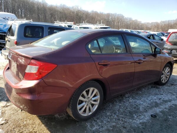 HONDA CIVIC RED - 19XFB2F83CE357083