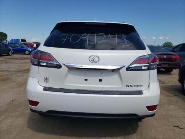 LEXUS RX350 WHITE - 2T2BK1BA8DC191866