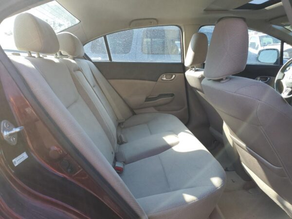 HONDA CIVIC RED - 19XFB2F83CE357083