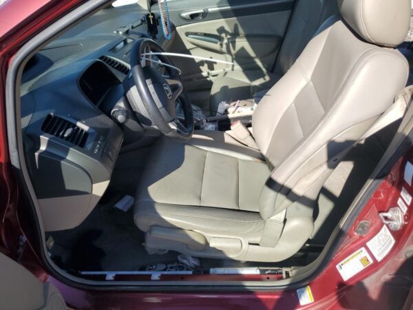 HONDA CIVIC BURGUNDY - 2HGFA16999H350448