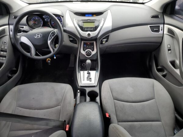 HYUNDAI ELANTRA BLACK - KMHDH4AE8CU460883