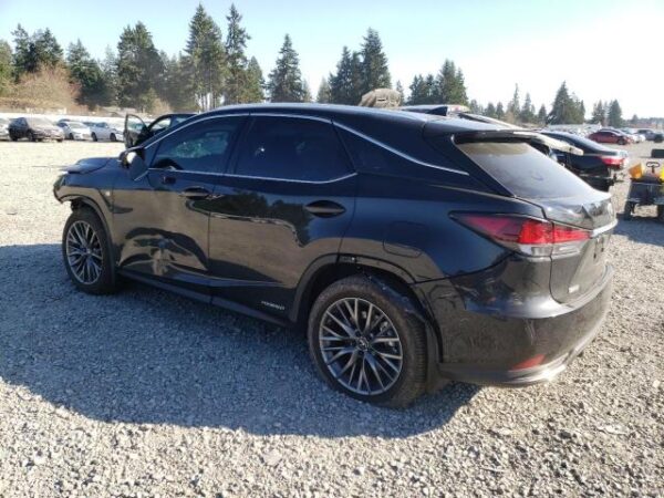 2022 Lexus RX450H Black - JTJBGMCA202063392