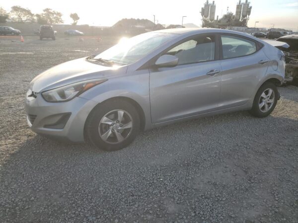 HYUNDAI ELANTRA GRAY - 5NPDH4AE2FH644882