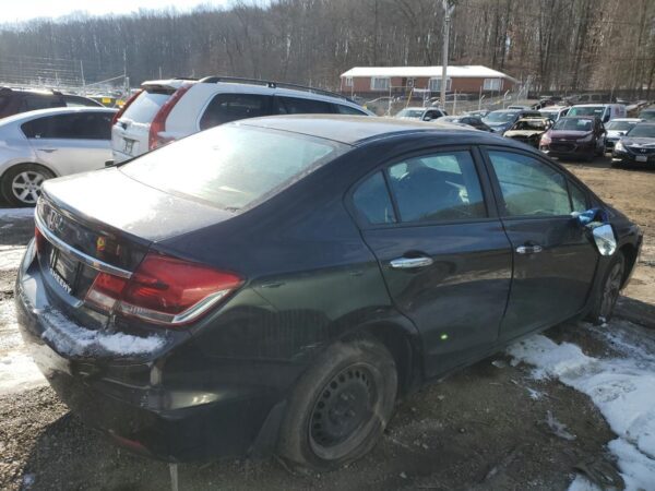 HONDA CIVIC BLACK - 19XFB2F54FE288270