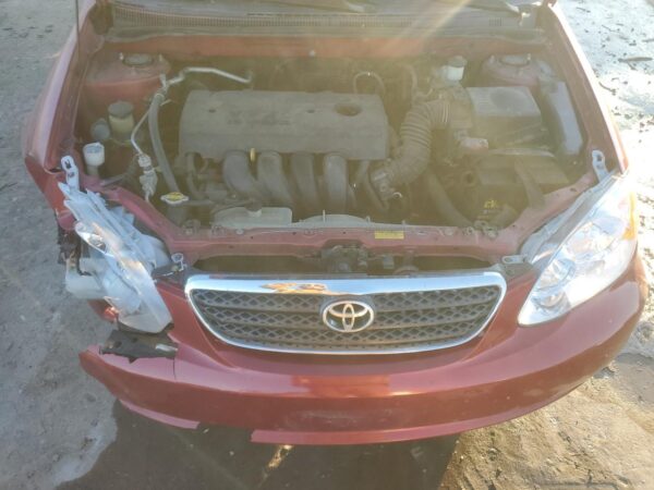 TOYOTA COROLLA BURGUNDY - JTDBR32E860074252